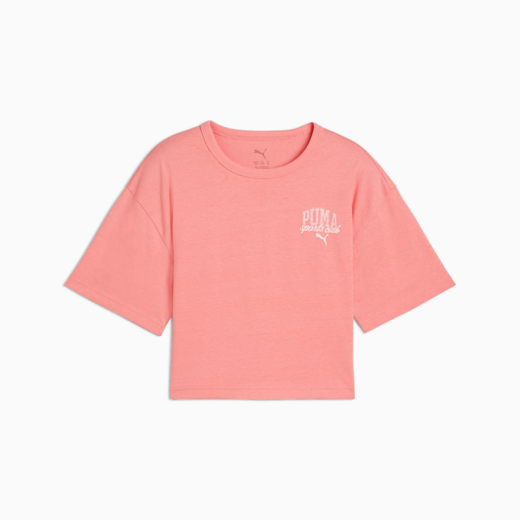 PUMA CLASS Tee G Pink Fruit front view