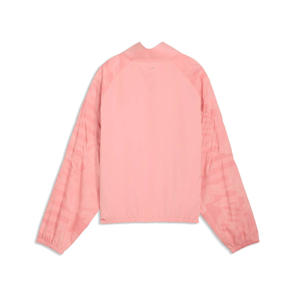PUMA League Woven Jacket Women - Rosy Outlook back view