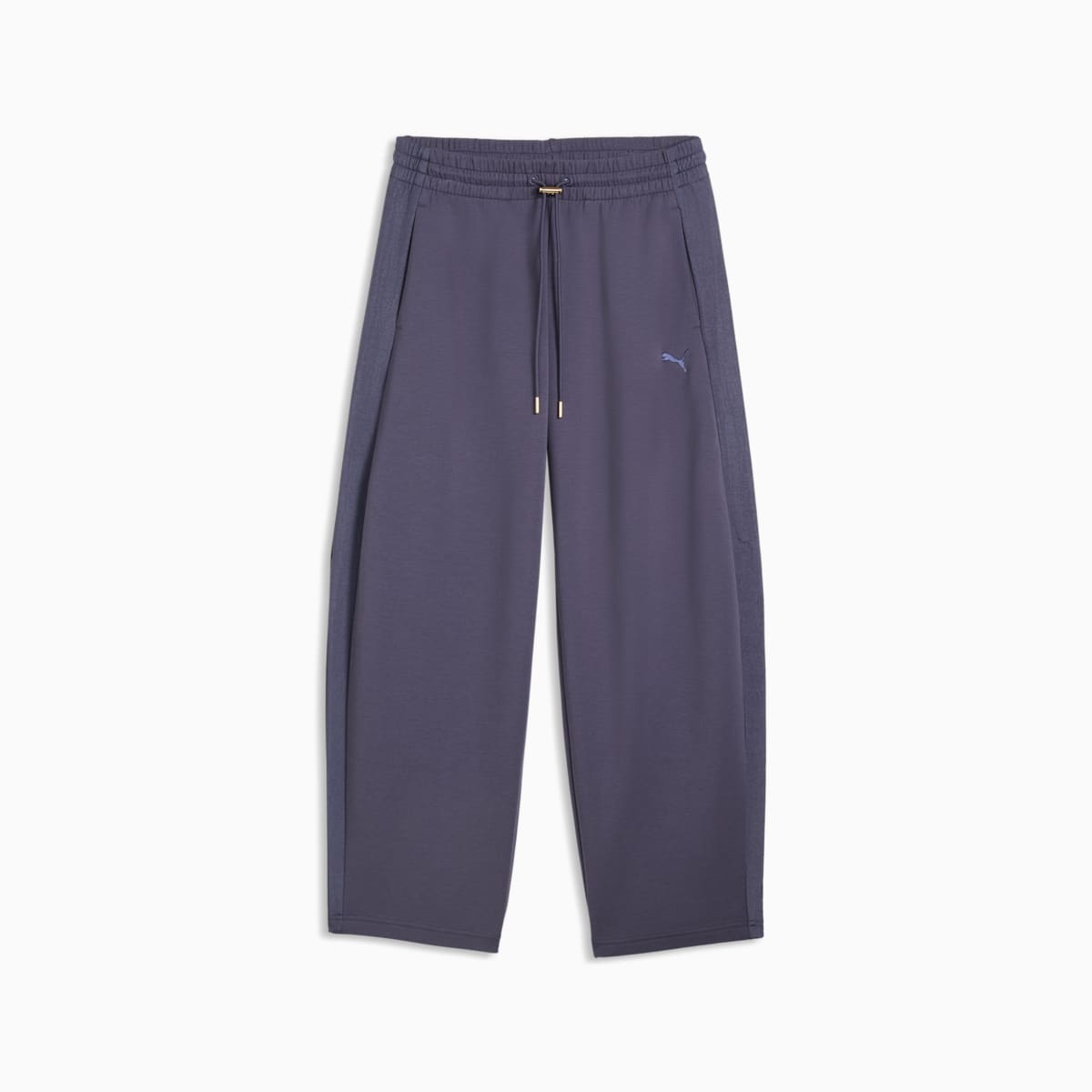 HER Relaxed Barrel Leg Pants Women - Inky Depths - front on white background