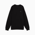 CLOUDSPUN Relaxed Crew Neck Top Women - PUMA Black - front on white background