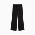 HER Comfort High-Waist Wide-Leg Pants Women - PUMA Black front view