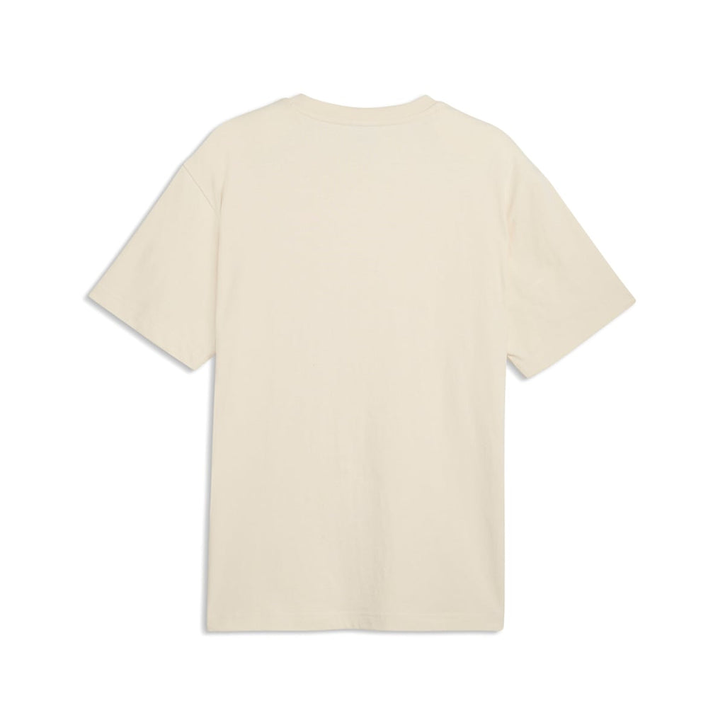 Essentials Elevated Cat Logo Relaxed Tee Men - Alpine Snow image 1