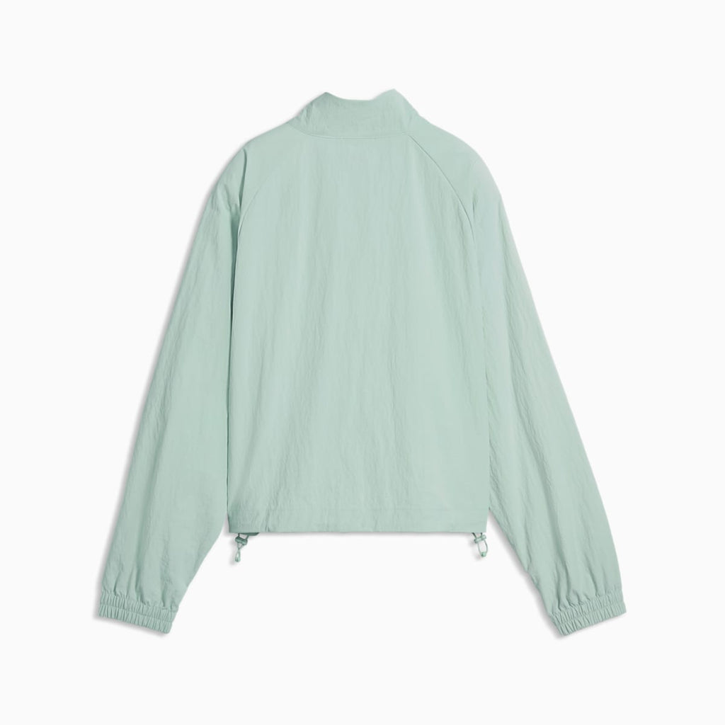 PUMATECH SENSE Women's Relaxed Jacket - Créme De Mint - back on white background