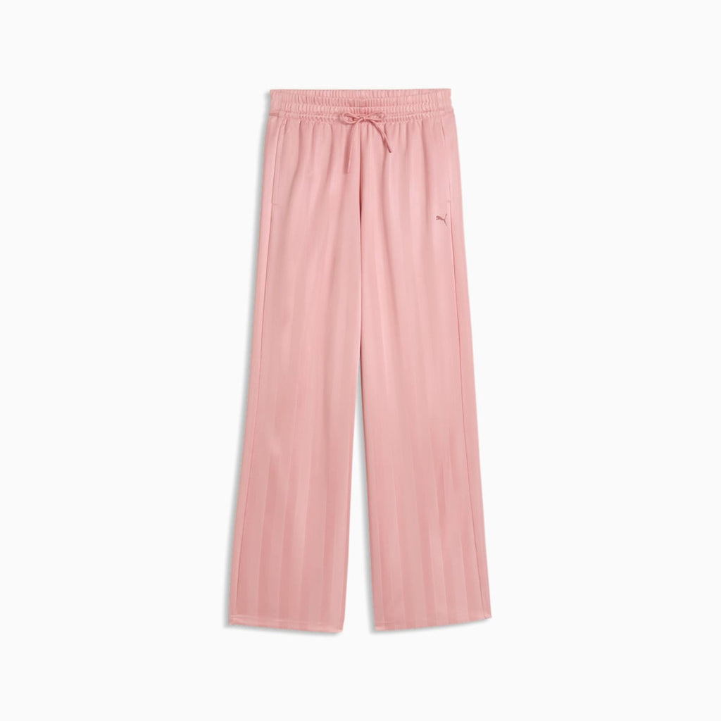 PUMA League Wide-Leg Pants Women - Rosy Outlook front view