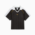 T7 Relaxed Football Jersey Women - PUMA Black front view