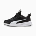 PUMA Flyer 4 Running Shoes Kids - PUMA Black-PUMA White - Side Profile - Lateral