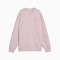 CLOUDSPUN Relaxed Crew Neck Top Women - Misty Pink - front on white background