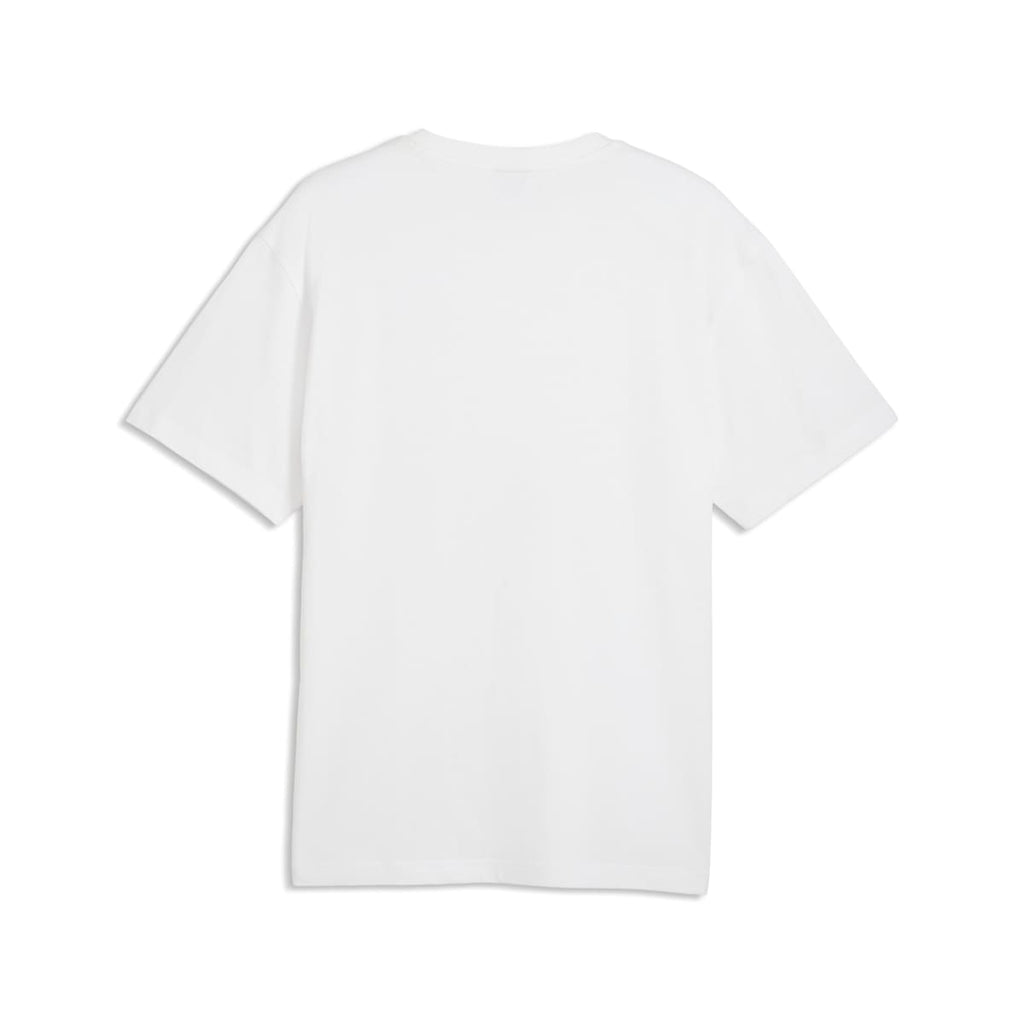 Essentials Elevated Cat Logo Relaxed Tee Men - PUMA White image 1