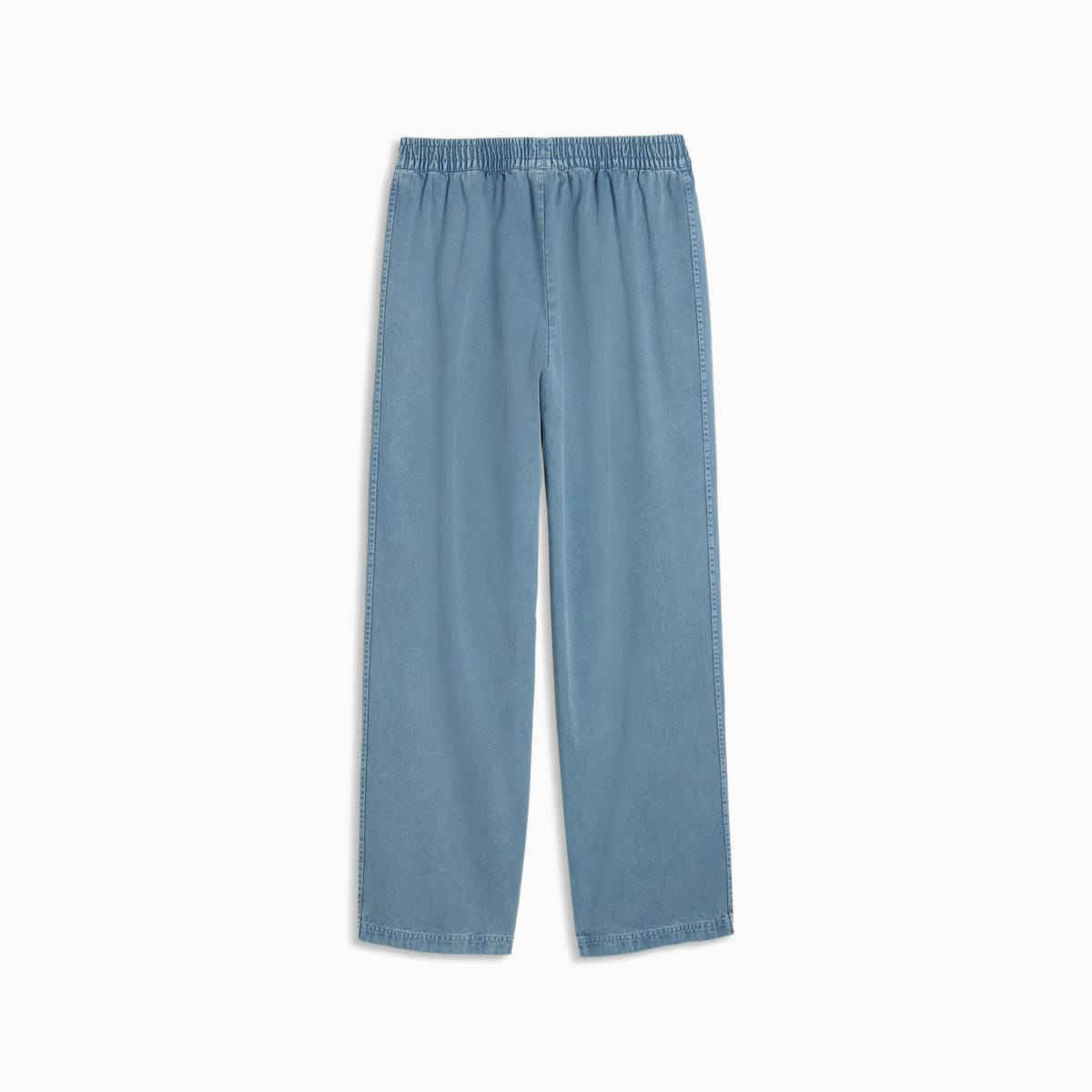 FUTURE.PUMA.ARCHIVE Relaxed Washed Twill Track Pants Unisex - Cool Blue - back on white background
