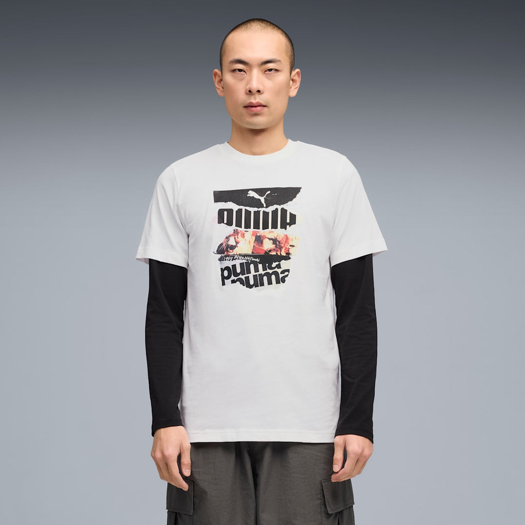 House of Graphics Photoprint Tee Men - PUMA White image 4