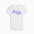 GRAPHICS Warped Tee G White front view