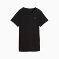 PUMATECH SENSE Women's Tee - PUMA Black - front on white background