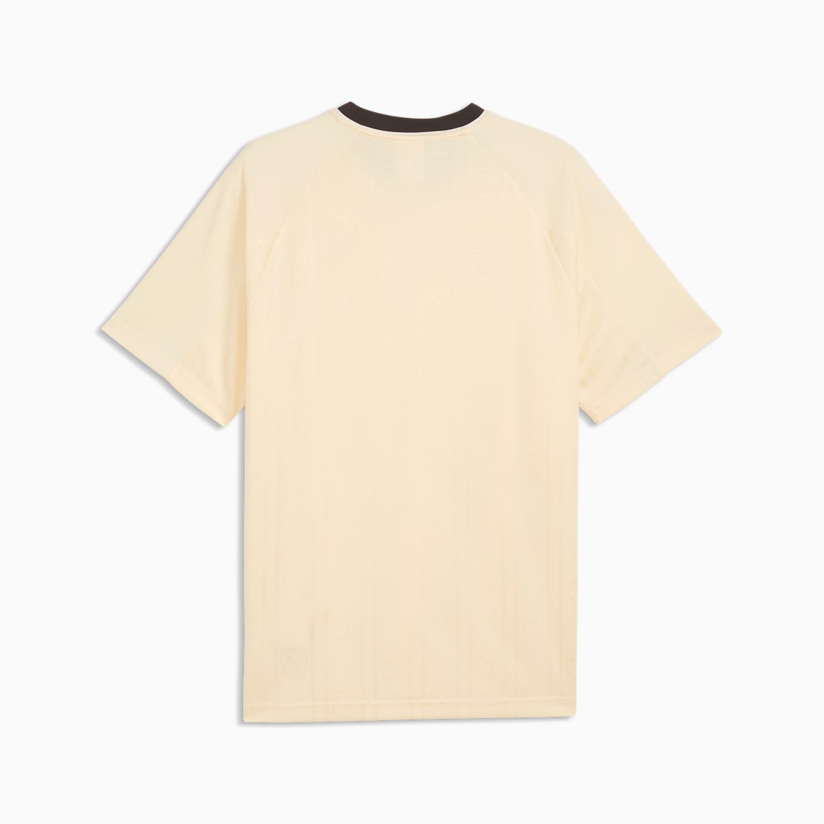 PUMA Class Relaxed Tee Men - Buttercream - back on white background