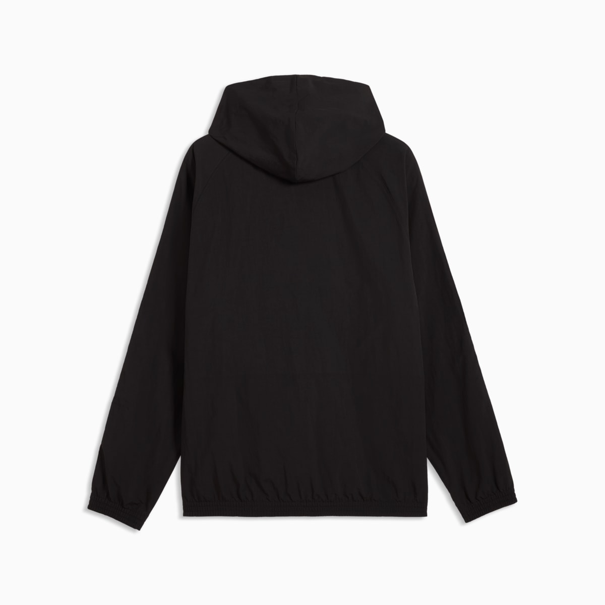 PUMA Class Men's Relaxed Pinnacle Half-Zip Hoodie - PUMA Black - back on white background