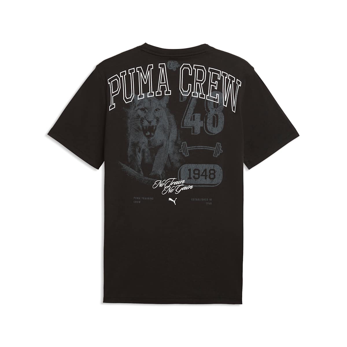 Graphics Training Tee Men - PUMA Black back view