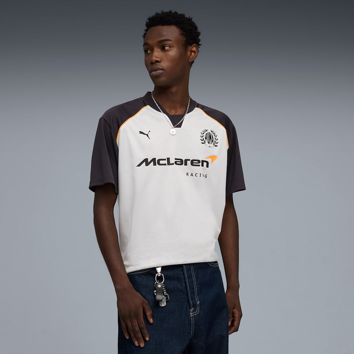 McLAREN RACING Relaxed Jersey Men - Titan Black image 4