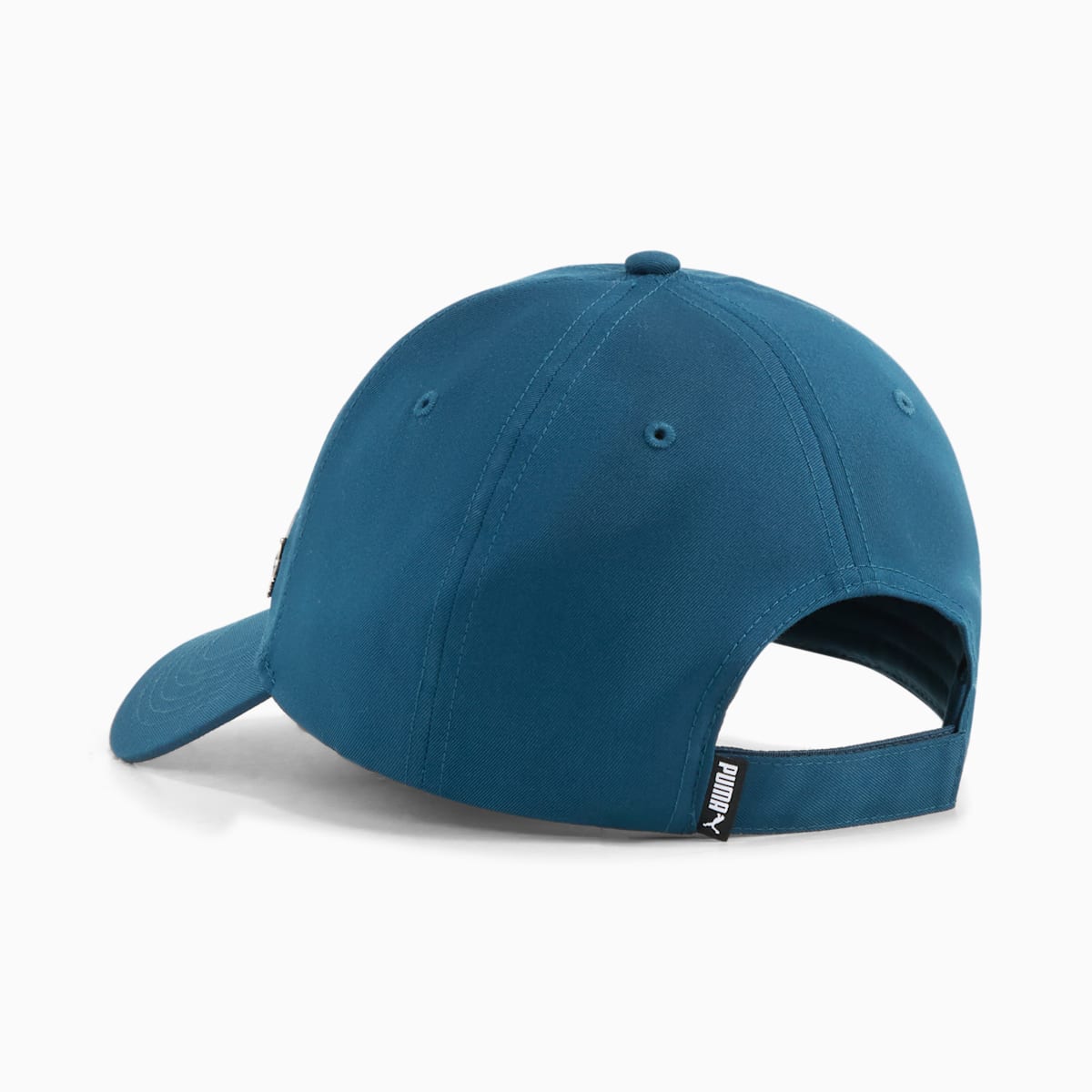 PUMA Essentials Metal PUMA Cat Baseball Cap - Midnight Petrol - Back view