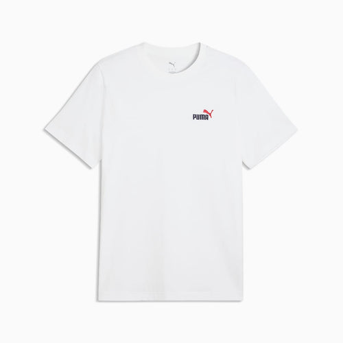 Essentials 2 Color Small No. 1 Logo Tee Men - PUMA White image 2