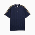 PUMA Class Relaxed Tee Men - PUMA Navy - front on white background