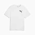 Essentials Elevated Cat Logo Relaxed Tee Men - PUMA White image 2