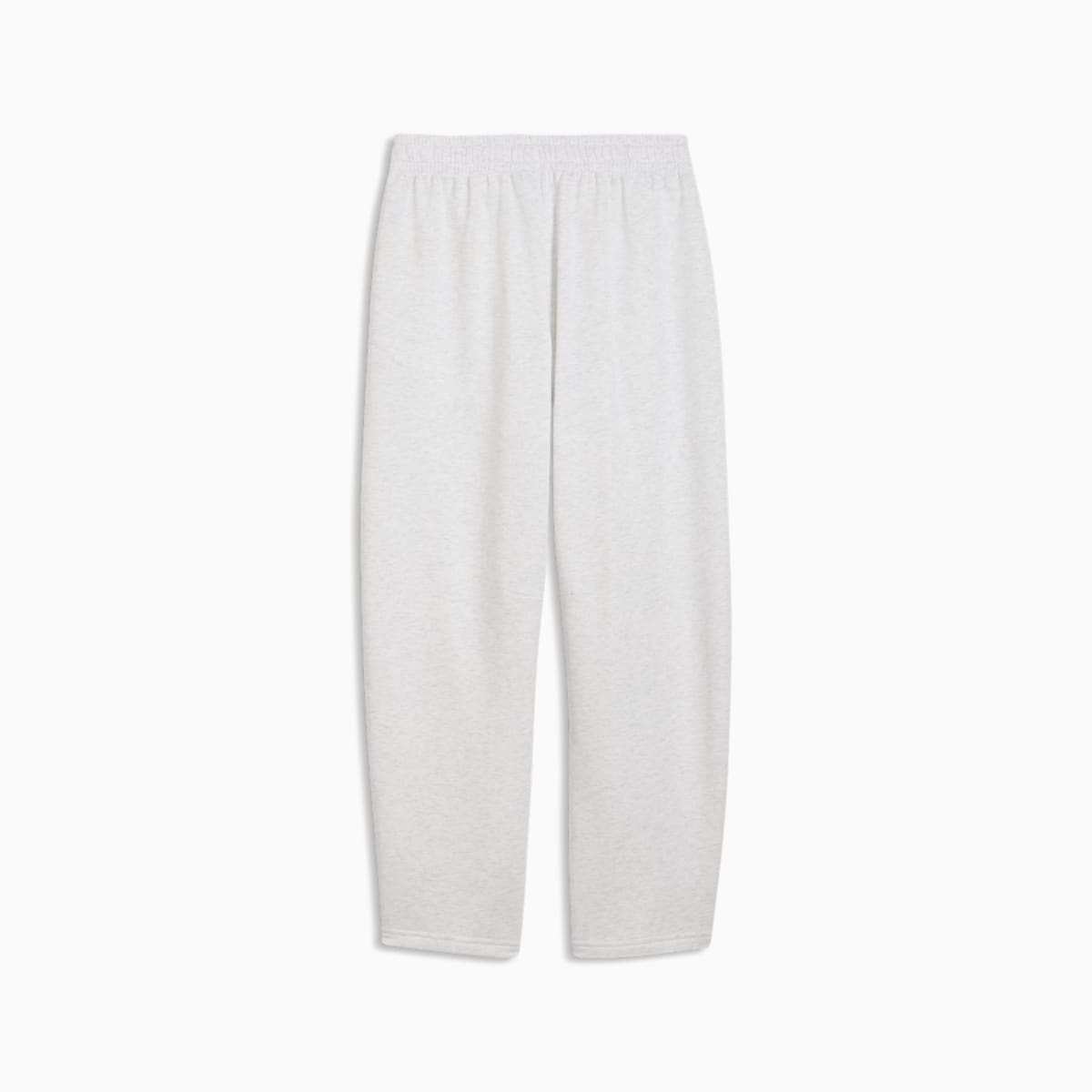MID 90s Relaxed Barrel Sweatpants Youth - White Glow Heather - back on white background