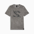 X STAPLE Washed Graphic Tee Stormy front view
