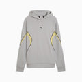 PUMA Sport Colourblocked Hoodie Men - Gray Echo - front on white background