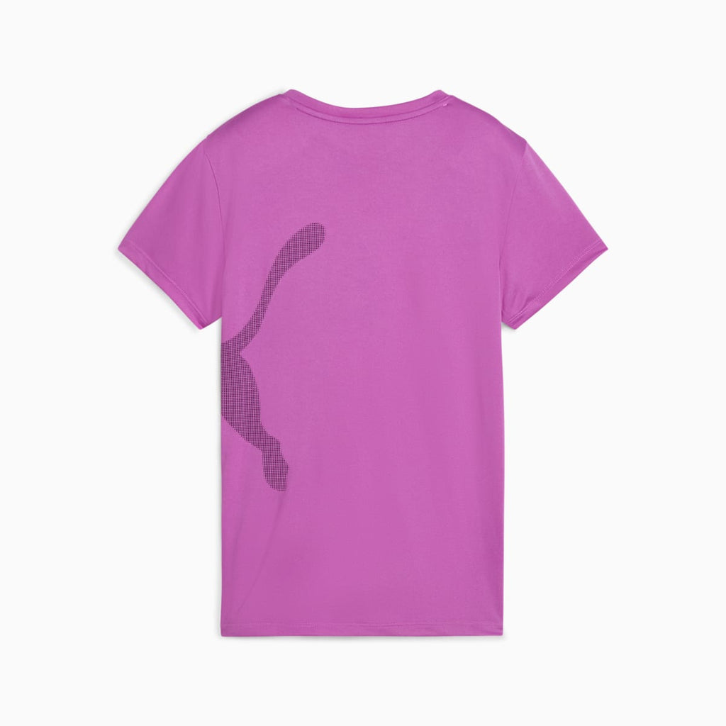 W TAD BIG LOGO TEE Wild Berry alternate view