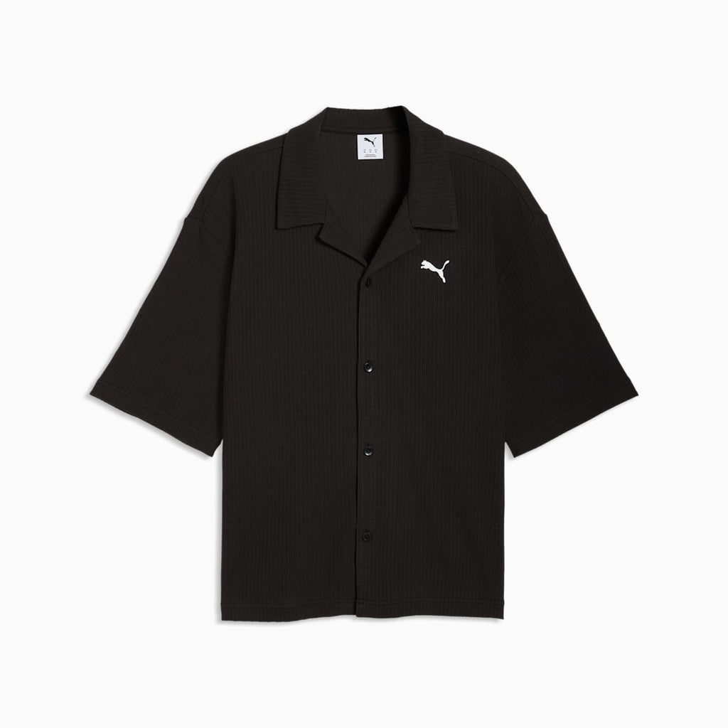 Wardrobe Essentials Boxy Shirt Men - PUMA Black image 2