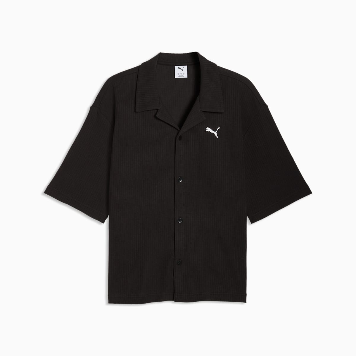 Wardrobe Essentials Boxy Shirt Men - PUMA Black image 2