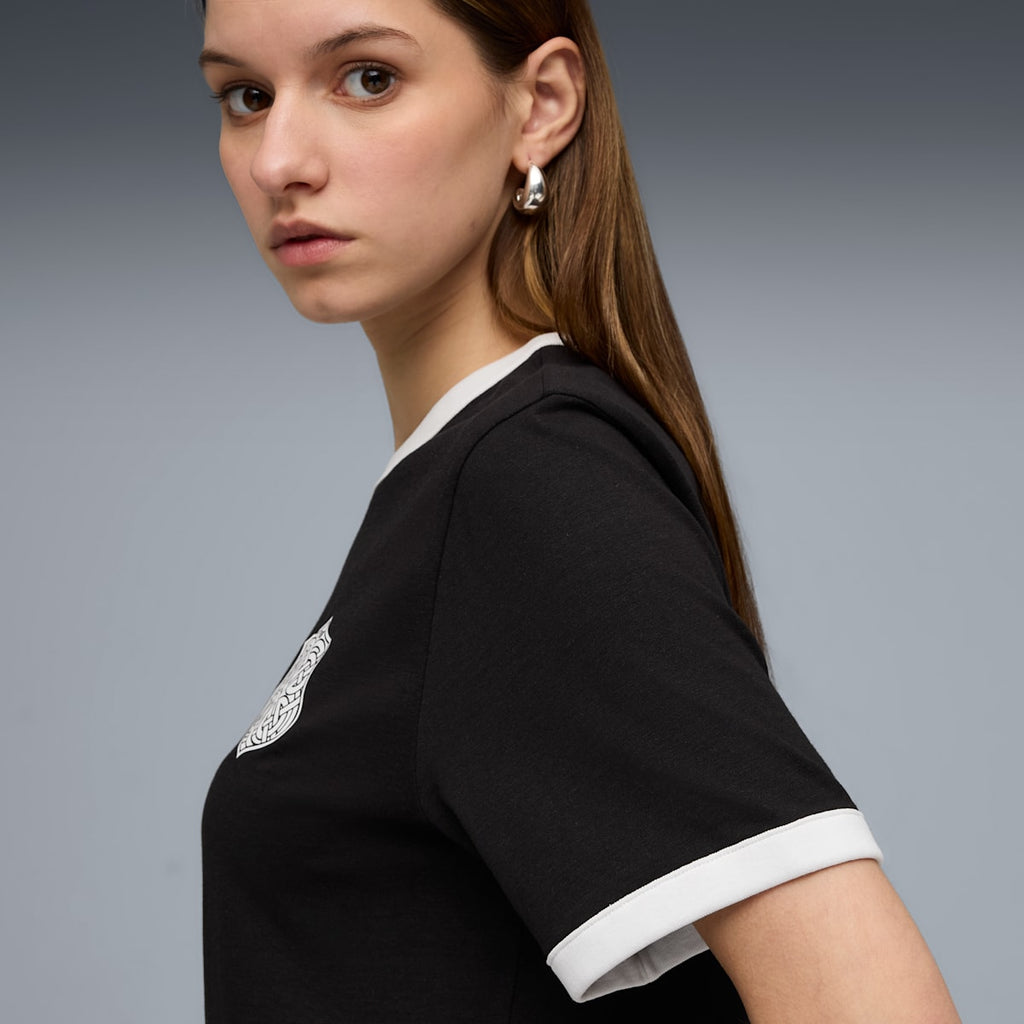 FUTURE.PUMA.ARCHIVE Ringer Tee Men - PUMA Black image 5