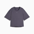 CLOUDSPUN Relaxed Tee Women - Inky Depths - front on white background