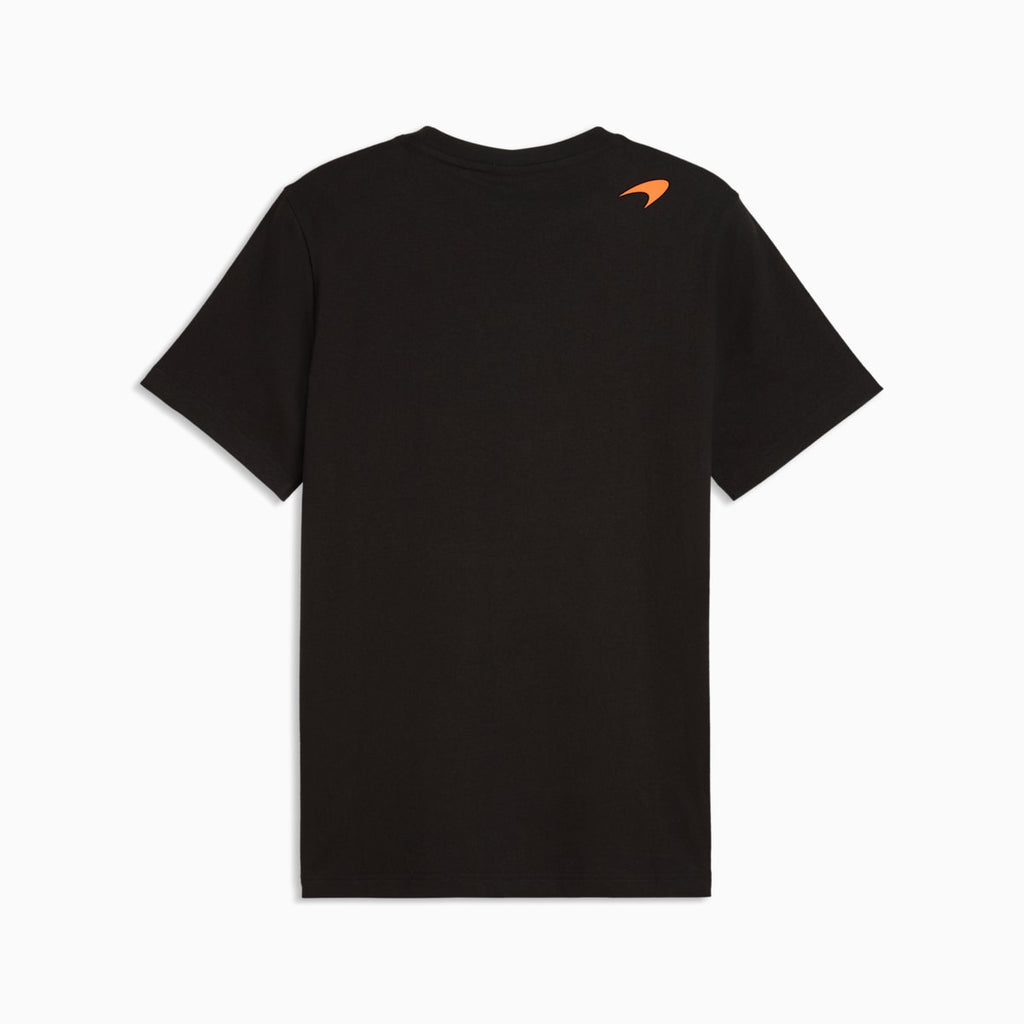 McLAREN RACING Men's Tee - PUMA Black - back on white background