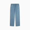 FUTURE.PUMA.ARCHIVE Relaxed Washed Twill Track Pants Unisex - Cool Blue - front on white background