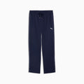 PUMA Class Relaxed Pinnacle Woven Track Pants Men - PUMA Navy - front on white background