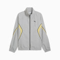PUMA Sport Relaxed Track Jacket Men - Gray Echo - front on white background