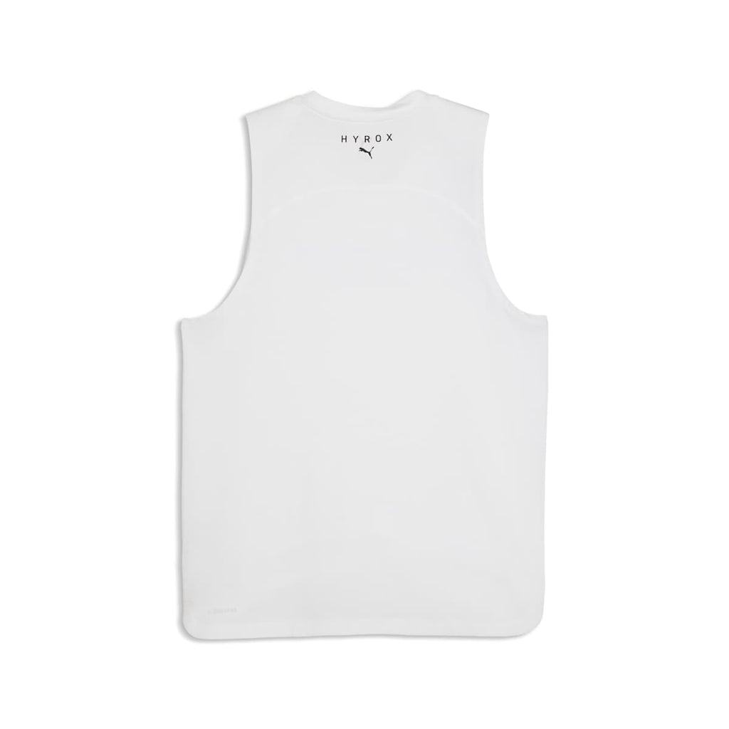 PUMA x HYROX CLOUDSPUN ThermoAdapt Tank Top Men - PUMA White back view