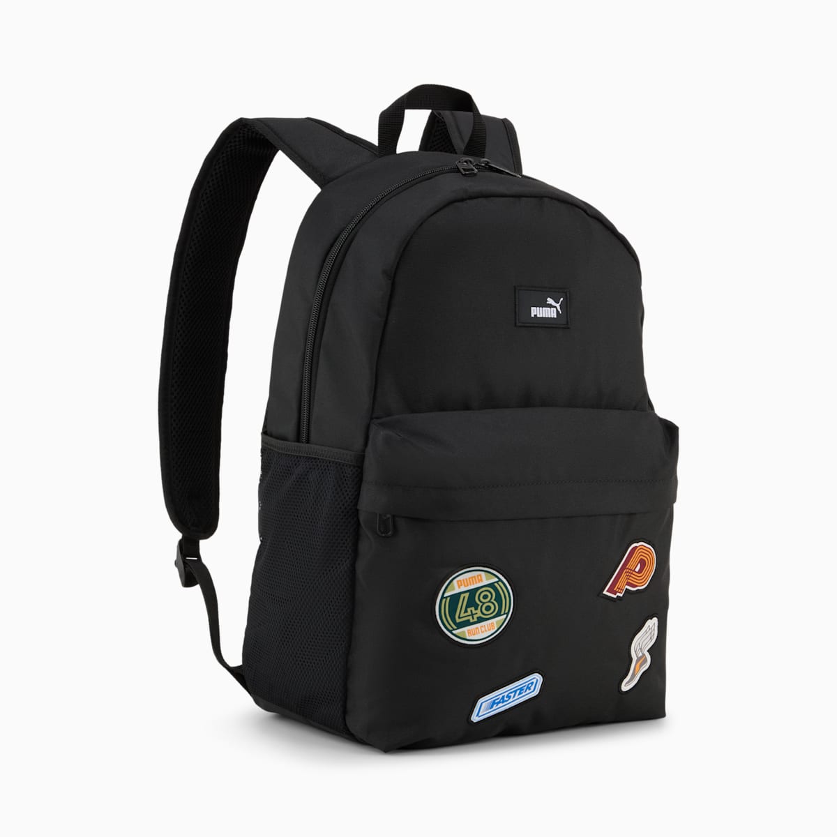 PUMA Phase Patch 20L Backpack - PUMA Black - Front view