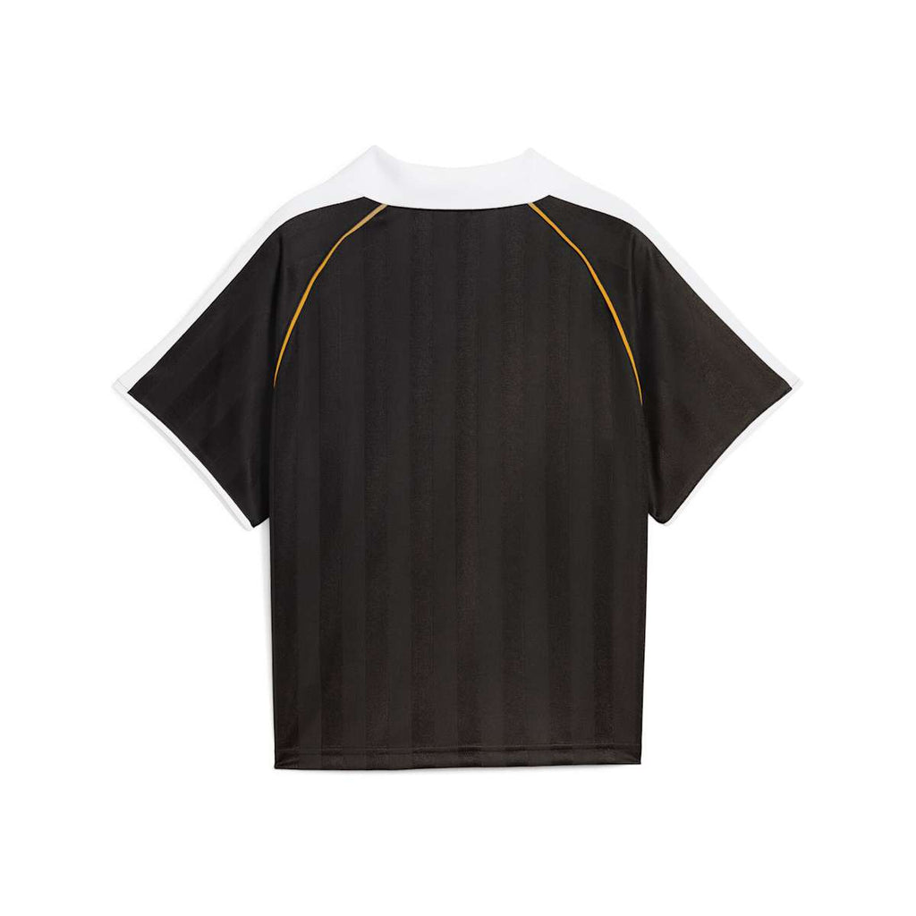 T7 Relaxed Football Jersey Women - PUMA Black back view
