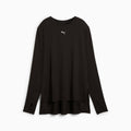MODEST Oversized Tee Women - PUMA Black - front on white background