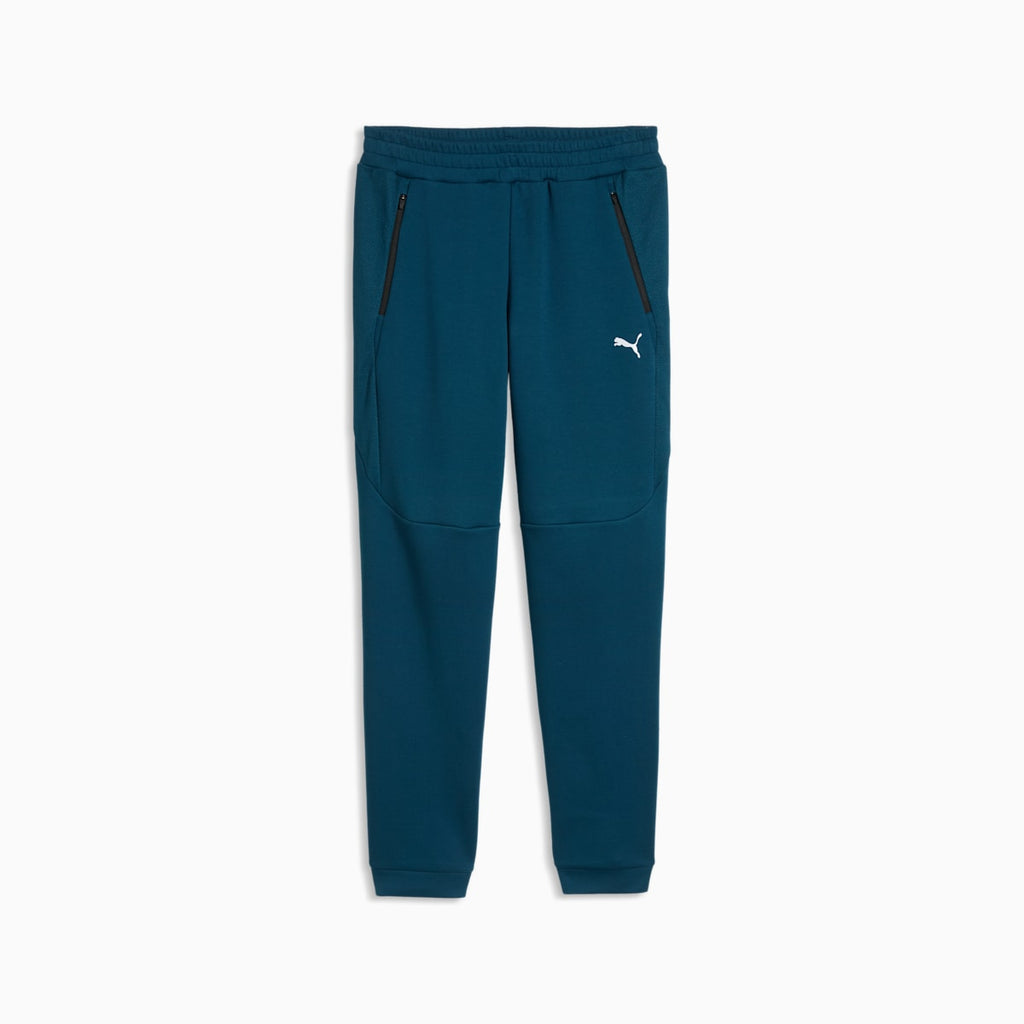 Pantalon Elevated PUMATECH Homme Taille S Couleur Midnight Petrol - Midnight Petrol - front on white background