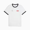 FUTURE.PUMA.ARCHIVE Ringer Tee Unisex - PUMA White - front on white background