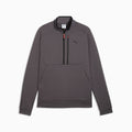 PUMATECH Men's Half-Zip Sweatshirt - Moody Gray - front on white background