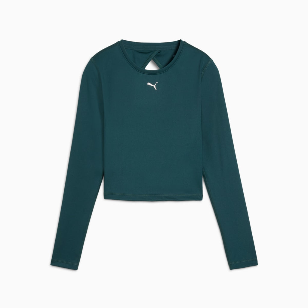 W GREEN TERRAINS LONG SLEEVE Green Terra front view