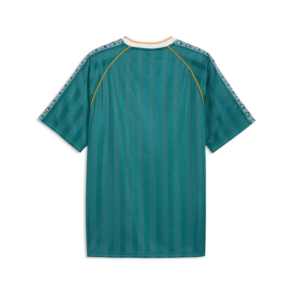 KING Relaxed Football Jersey Unisex - Emerald Ice back view