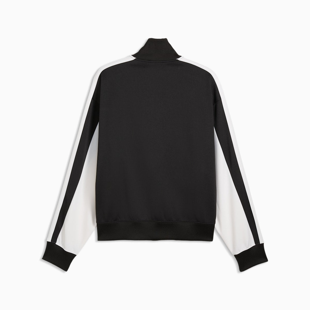 T7 Love Of The Cat Men's Relaxed T7 Track Jacket - PUMA Black - back on white background