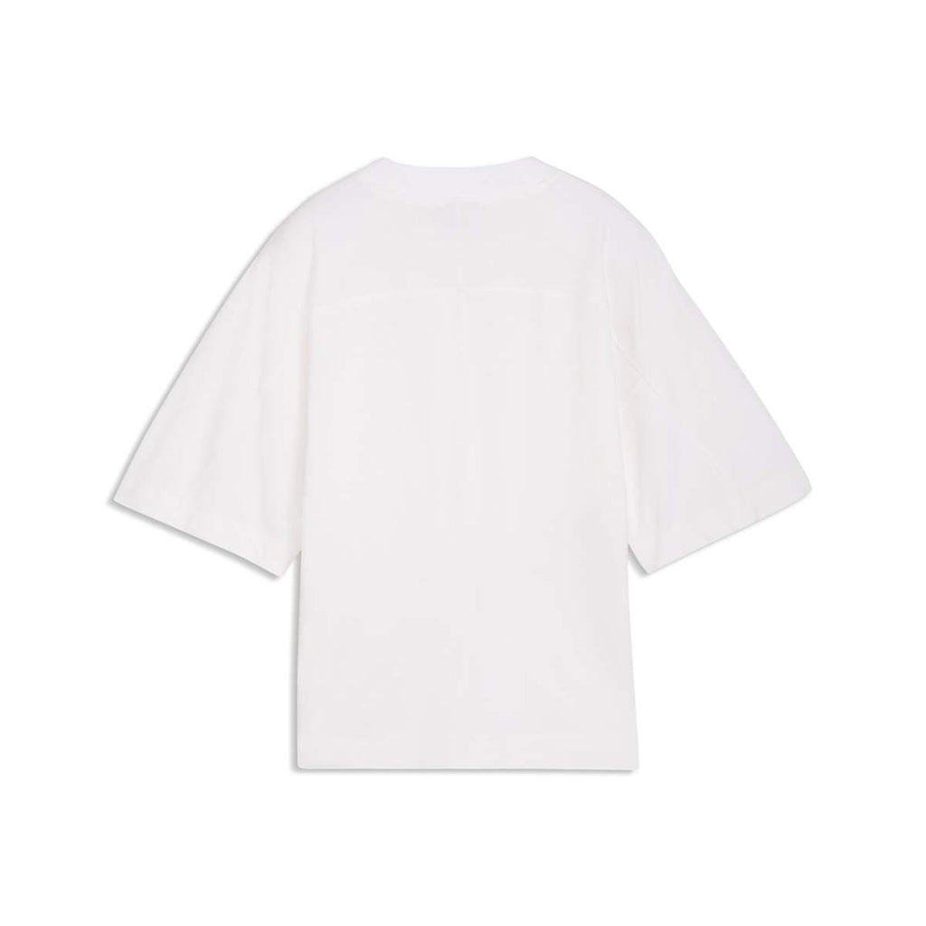 DARE TO Fitted-Waist Tee Women - PUMA White back view
