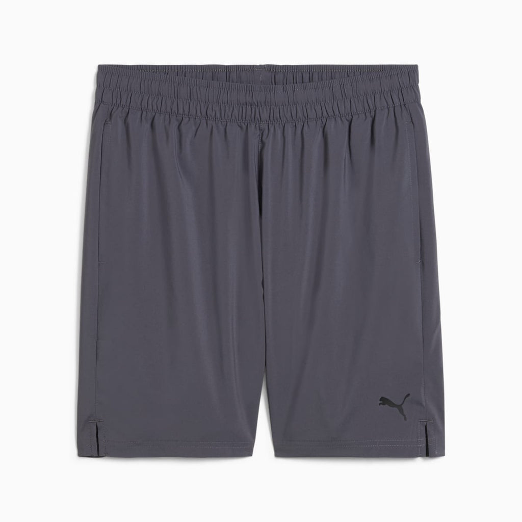 TAD ESSENTIALS 7" Woven Shorts Men - Galactic Gray - front on white background