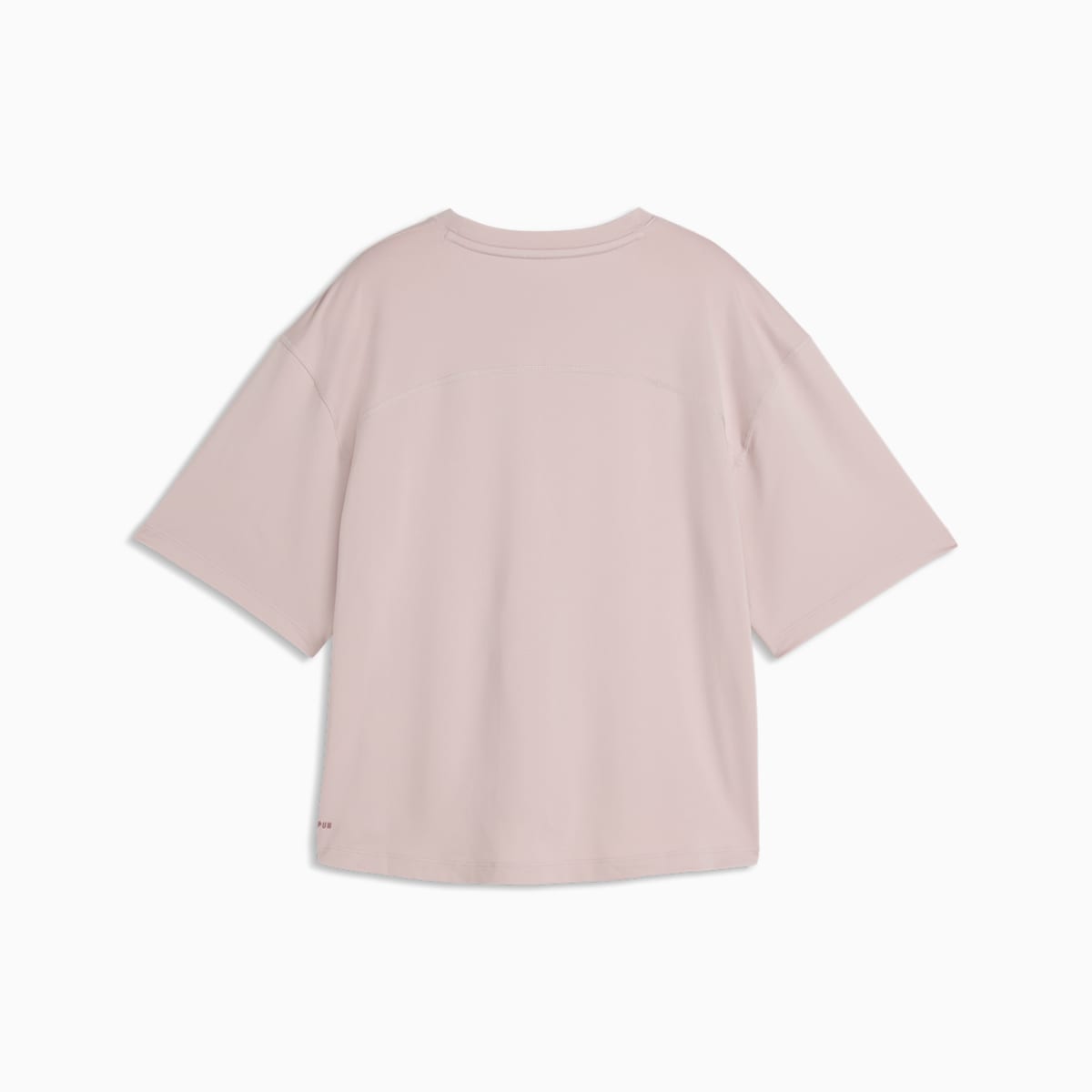 Cloudspun Ultra Soft Women's Relaxed Training Tee - Misty Pink - back on white background