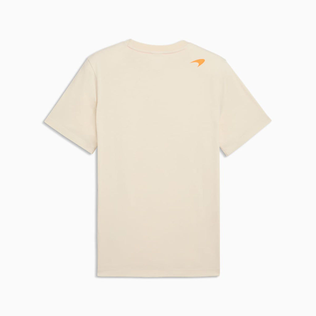 McLAREN RACING Men's Tee - Alpine Snow - back on white background